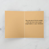 Editable Folk Art Sailing Ship Card Karte (Innenseite)