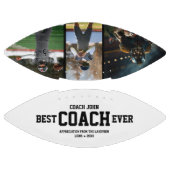 Editable Football Coach Appreciation Photo Design (Paneele)