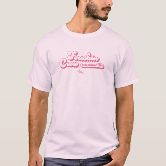 EDITABLE — Foreskin-Crew T-Shirt (Vorderseite)