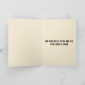 Editable Frau mit Gitarre Happy Cinco de Mayo Karte (Innenseite)