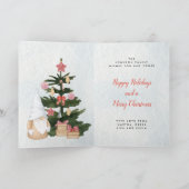 Editable frohe Weihnachten Gnome Winter Wonderland (Innenseite)