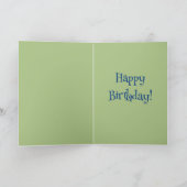Editable Funny Old People Birthday Karte (Innenseite)