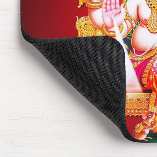 Editable Ganesh Mousepad (Ecke)