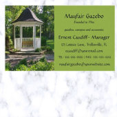 Editable Gazebo Visitenkarte