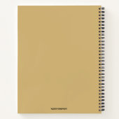 Editable Girl mit Planet Balloons meine Reise Notizblock (Rückseite)