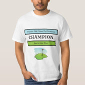 Editable Golf Champion T-Shirt (Vorderseite)