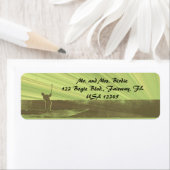 Editable Golf Green Rücksendeadresse (Insitu)