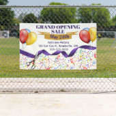 Editable Grand Opening Sale Banner (Insitu)