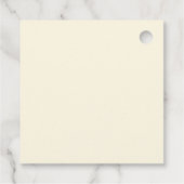 Editable Halloween - Little Monster Bash - Geschenkanhänger (Rückseite)