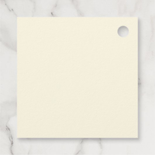 Editable Halloween - Little Monster Bash - Geschenkanhänger (Rückseite)