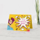 Editable Happily Divorced Karte (Vorderseite)