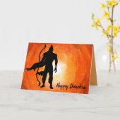 Editable Happy Dussehra Karte (Gelbe Blume)