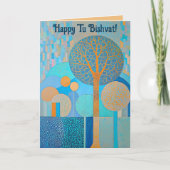 Editable Happy Tu Bishvat Karte (Vorderseite)