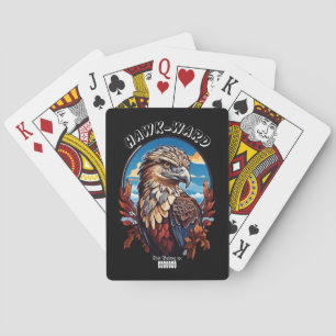 Editable Hawk-Ward Classic Playing Cards Spielkarten
