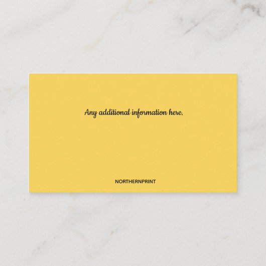 Editable Hay Bale Visitenkarte (Rückseite)