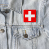 Editable Hintergrund, die Flagge von der Schweiz Button (Beispiel)