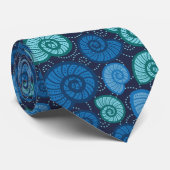 Editable Hintergrund-FarbSeashells Krawatte (Gerollt)