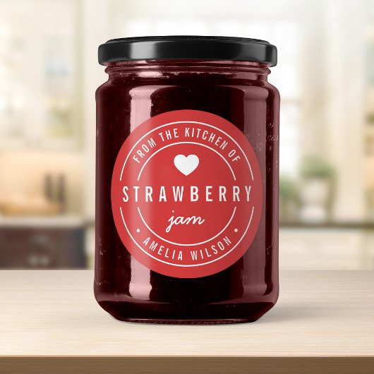 EDITABLE Hintergrundfarbe aus der Küche von Runder Aufkleber