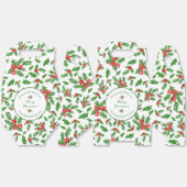 Editable Holiday Backgeschenk Weiß Frohe Weihnacht Geschenkschachtel (Ungeklappt)