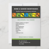 Editable Home Services Flyer Template Einladung (Vorderseite)
