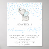 Editable How Big is Mommy's Bly Game Poster (Vorne)
