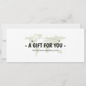 Editable Ireland Flugzeug Boarding Pass Ticket Einladung (Rückseite)