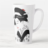 Editable Japanese Lady Milchtasse (Rechts)