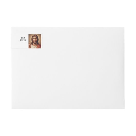 Editable Jesus and Mary God Bless (Vorderseite)