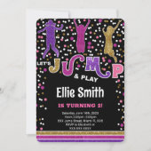 Editable Jump Einladung (Vorderseite)