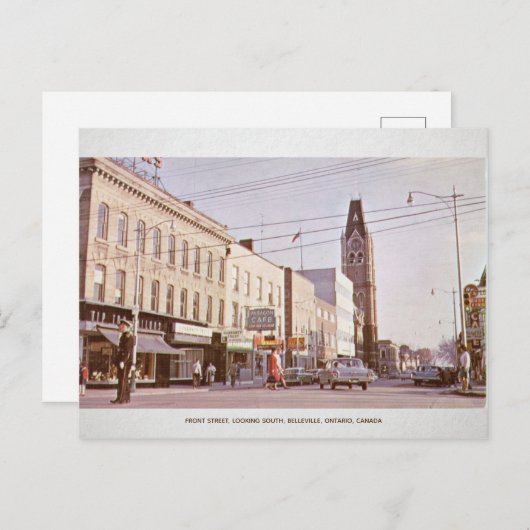 Editable Kanada Travel 1970s Postkarte (Vorne/Hinten)