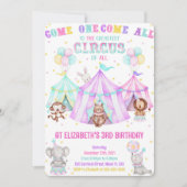 Editable Karneval Einladungen (Vorderseite)