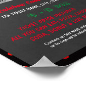 Editable Kentucky Derby Tagesspendenaktion Poster (Ecke)