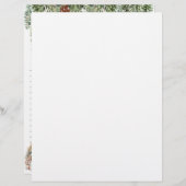 Editable Kids Holiday Weihnachten Wunschliste (Vorne/Hinten)