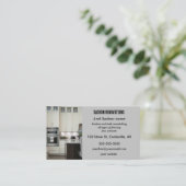Editable Kitchen Renovations Visitenkarte (Stehend Vorderseite)