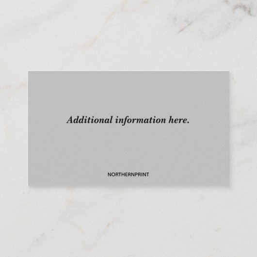 Editable Kitchen Renovations Visitenkarte (Rückseite)