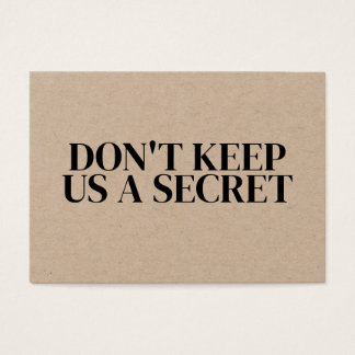 Editable Kraft Resident a Friend Template Card