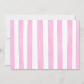 Editable Kuh Birthday Foto Einladung (Rückseite)