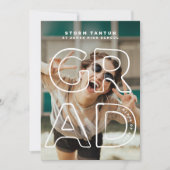 Editable LINE HOLLOW GRAD Contemporary 2023 Foto Ankündigung (Vorderseite)