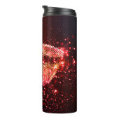 Editable Lip Illustration: Einfaches Grafikdesign Thermosbecher (Nach rechts gedreht)