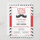 Editable Little Man Einladung (Vorderseite)