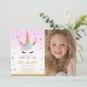 Editable Magic Kids Party Card Einladung (Stehend Vorderseite)