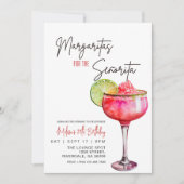 Editable Margarita Birthday Einladung, Margaritas Einladung (Vorderseite)