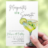 Editable Margarita Birthday Einladung, Margaritas Einladung