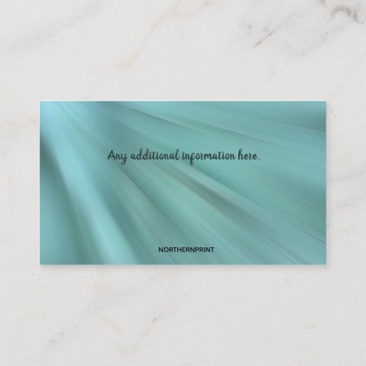 Editable Martial Arts Instructor Visitenkarte (Rückseite)