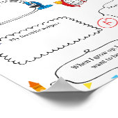 Editable Meet the Student Template Poster (Ecke)