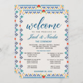 Editable Mexican Wedding Einladung (Vorne/Hinten)