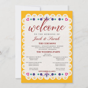 Editable Mexican Wedding Einladung 2