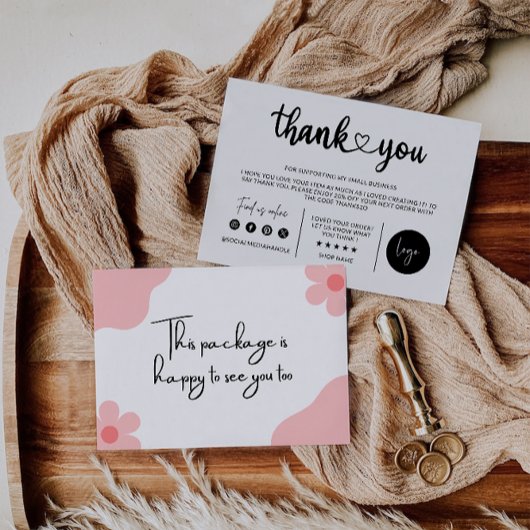 Editable moderne Business danke You Card,