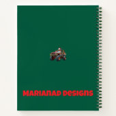 Editable Monster Truck Weihnachtsgeschenk Notizblock (Rückseite)