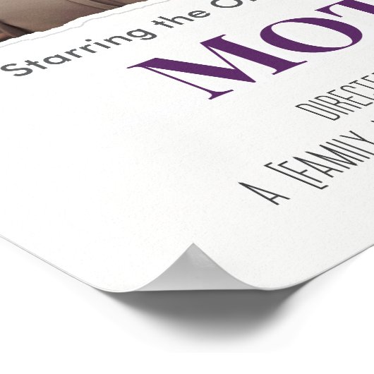 Editable Movie Poster Mothers Day Gift for Mama (Ecke)